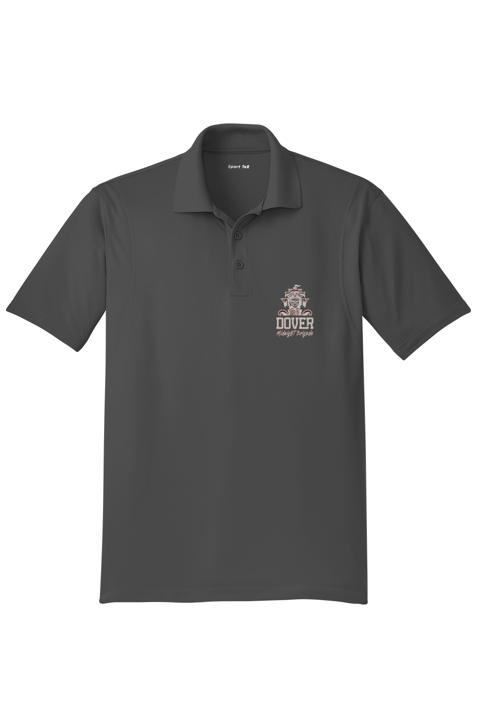 Dover Vertical Logo Sport Wick Polo
