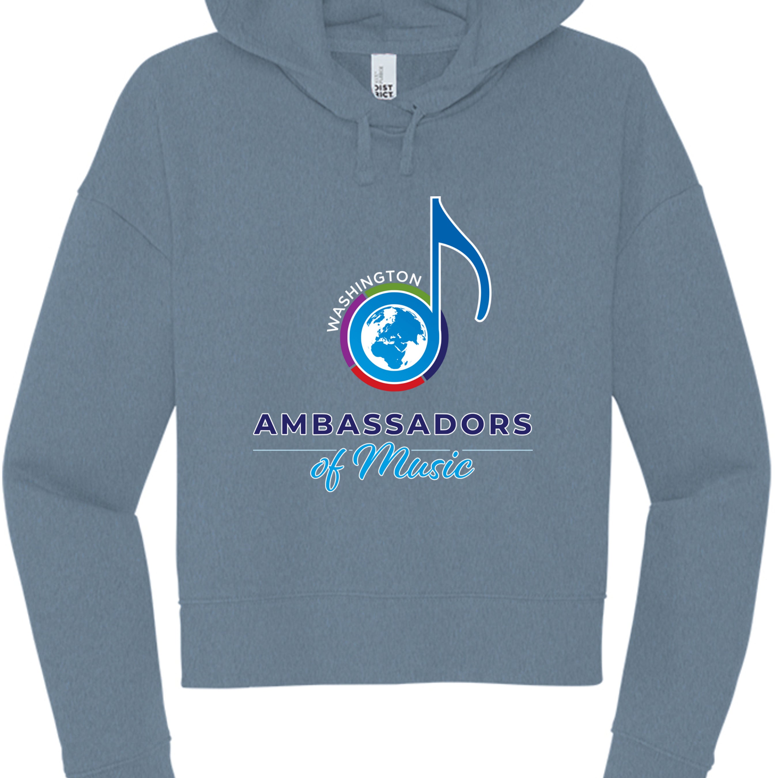Flint Blue Heather - DT6101 - FRONT