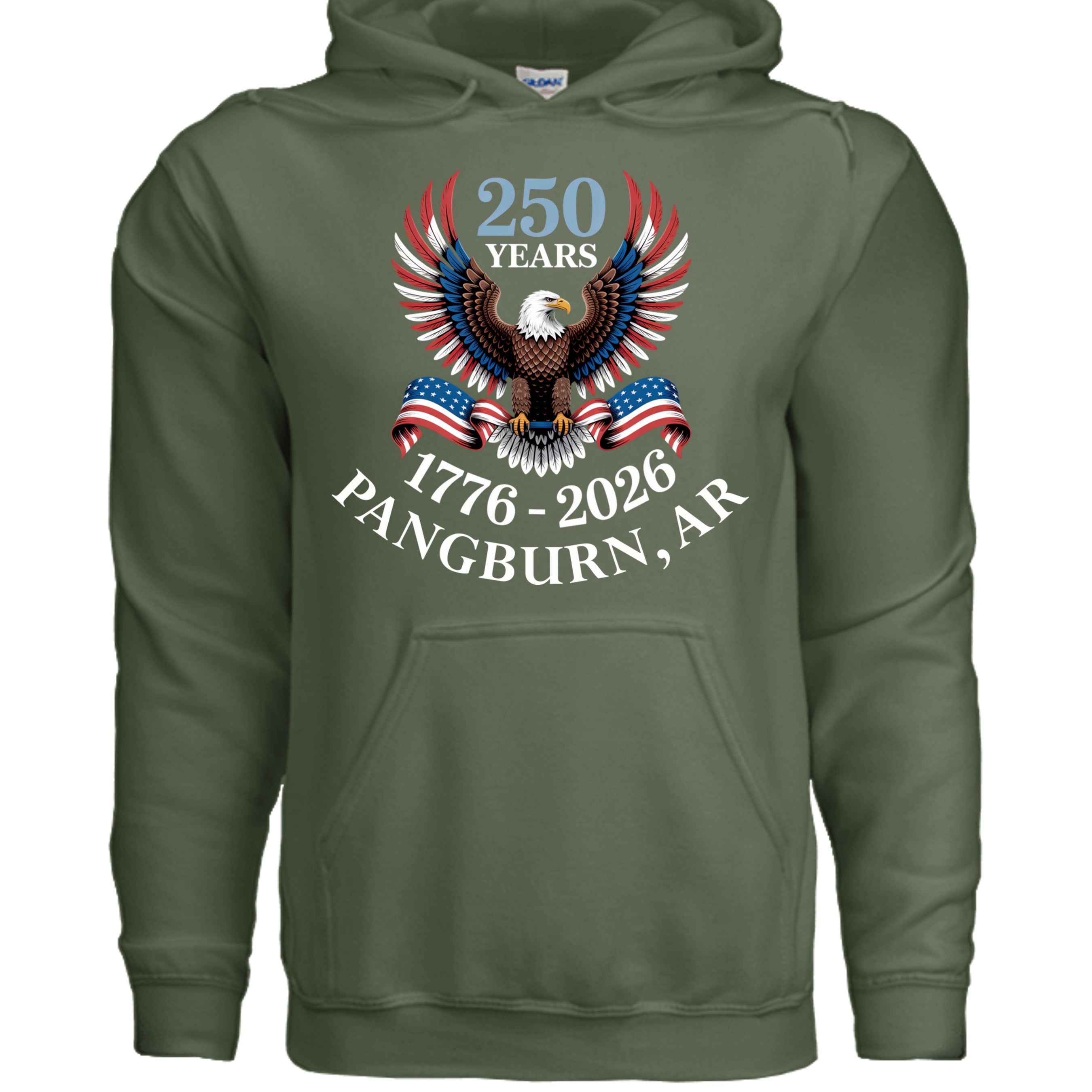 MILITARY GREEN - G185 - FRONT